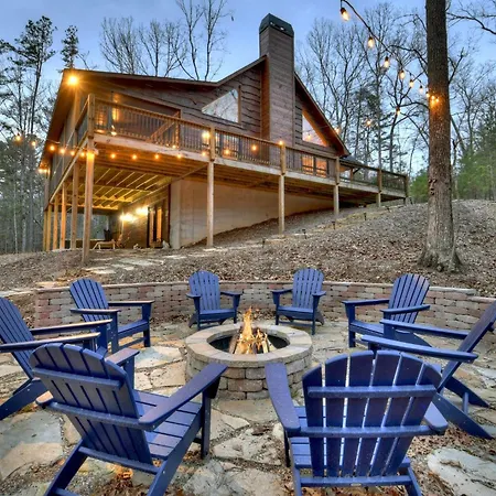 Smores Cabin Gas Fireplace Firepit Hot Tub Comfy Beds